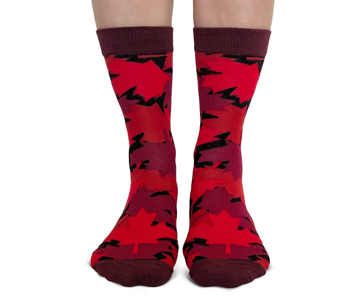 Uptown Sox - Women's - Maple Leaf Socks for HER
