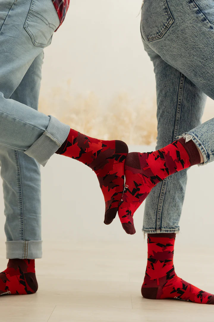 Uptown Sox - Women's - Maple Leaf Socks for HER