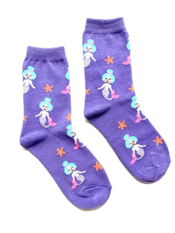moJJa - KIDS Crew Socks - MERMAID