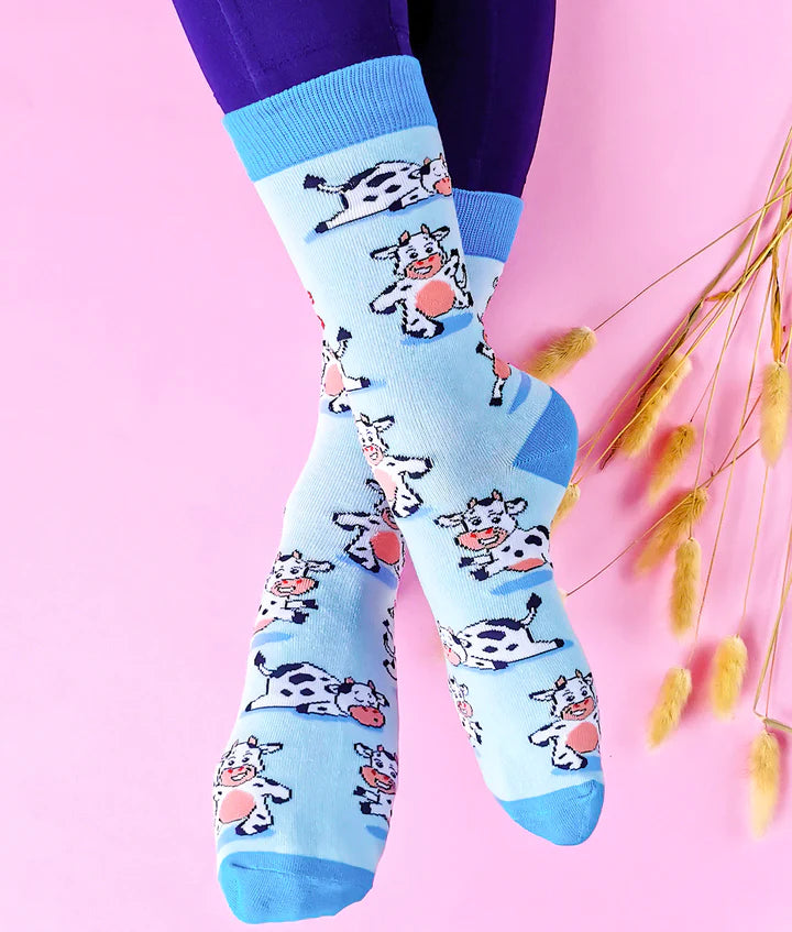 Uptown Sox - Women's - Moody Cow Socks for HER