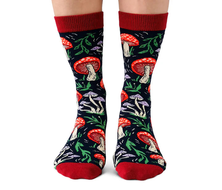 Uptown Sox - Women's - Mushroom Magic Socks for HER