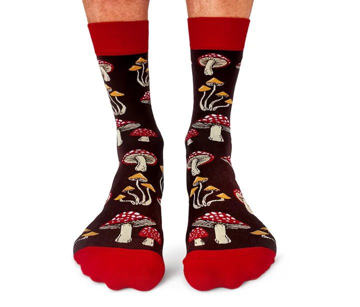 Uptown Sox - Men's - Mushroom Magic Socks for HIM