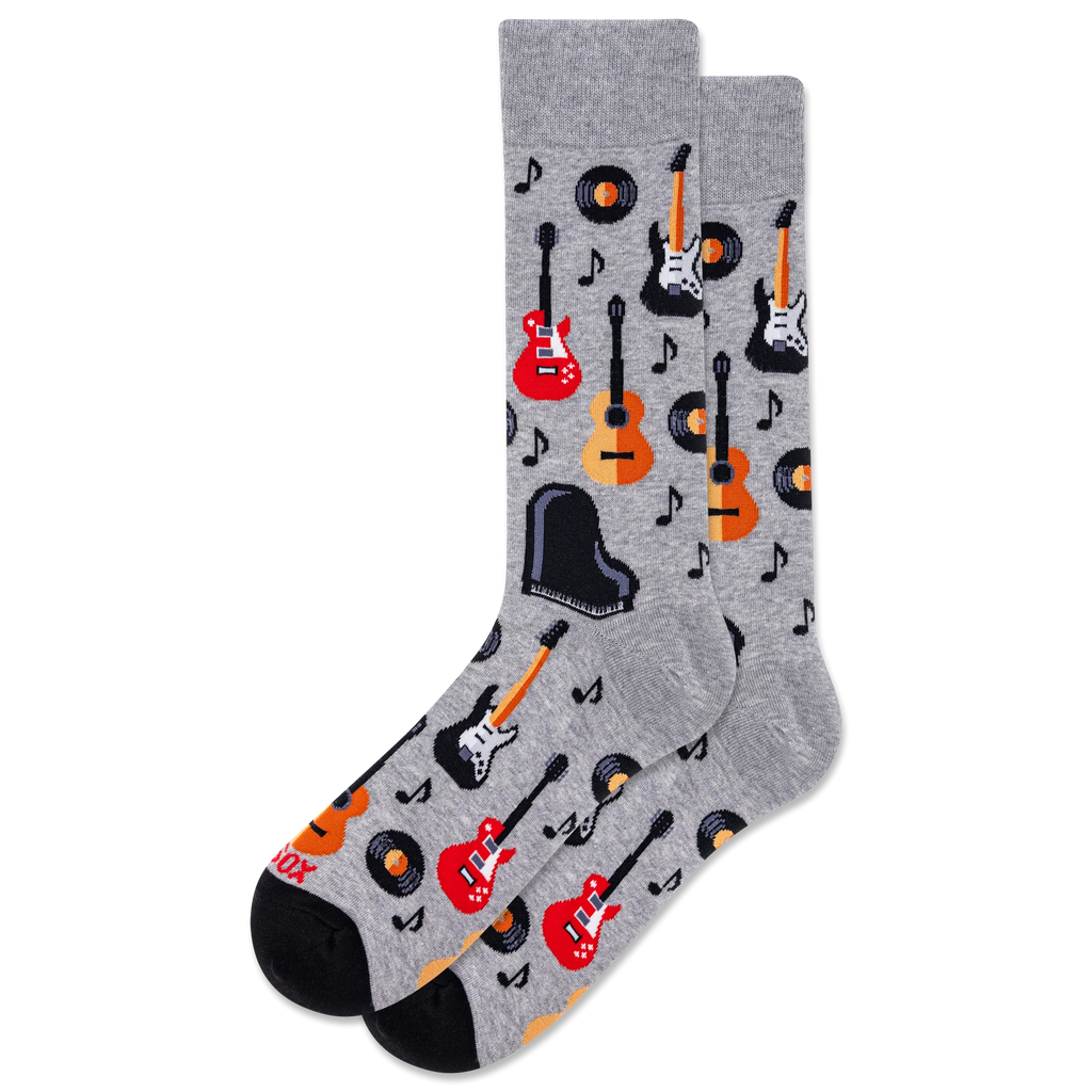 Hot Sox - Men - MUSIC CLASS Crew Socks
