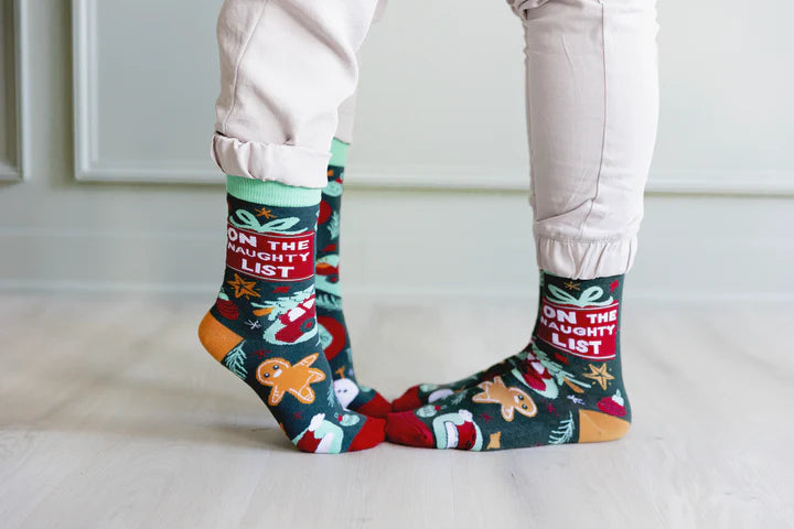Uptown Sox - Women's - Naughty List Socks - For Her