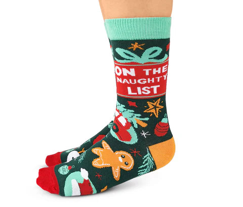 Uptown Sox - Women's - Naughty List Socks - For Her