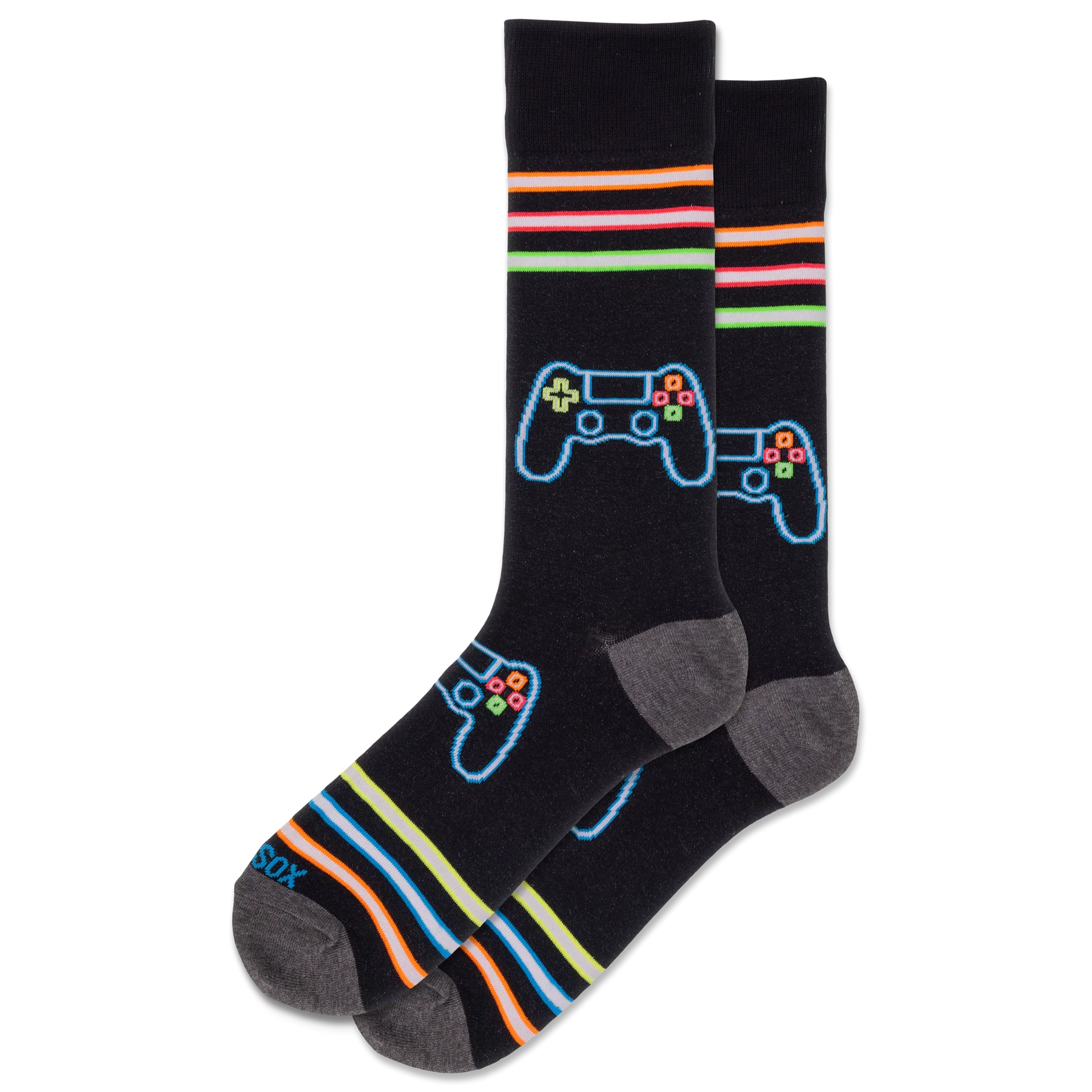 Hot Sox - Men - NEON GAMER Crew Socks
