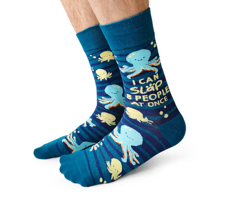 Uptown Sox - Men's - Obscene Octopus Socks - For Him