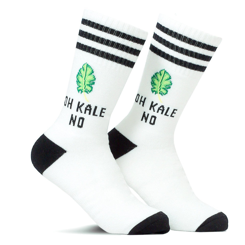 Hot Sox - Women - OH KALE NO Crew Socks