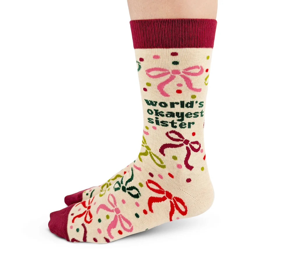 Uptown Sox - Women's - OKAYEST SISTER Socks for HER