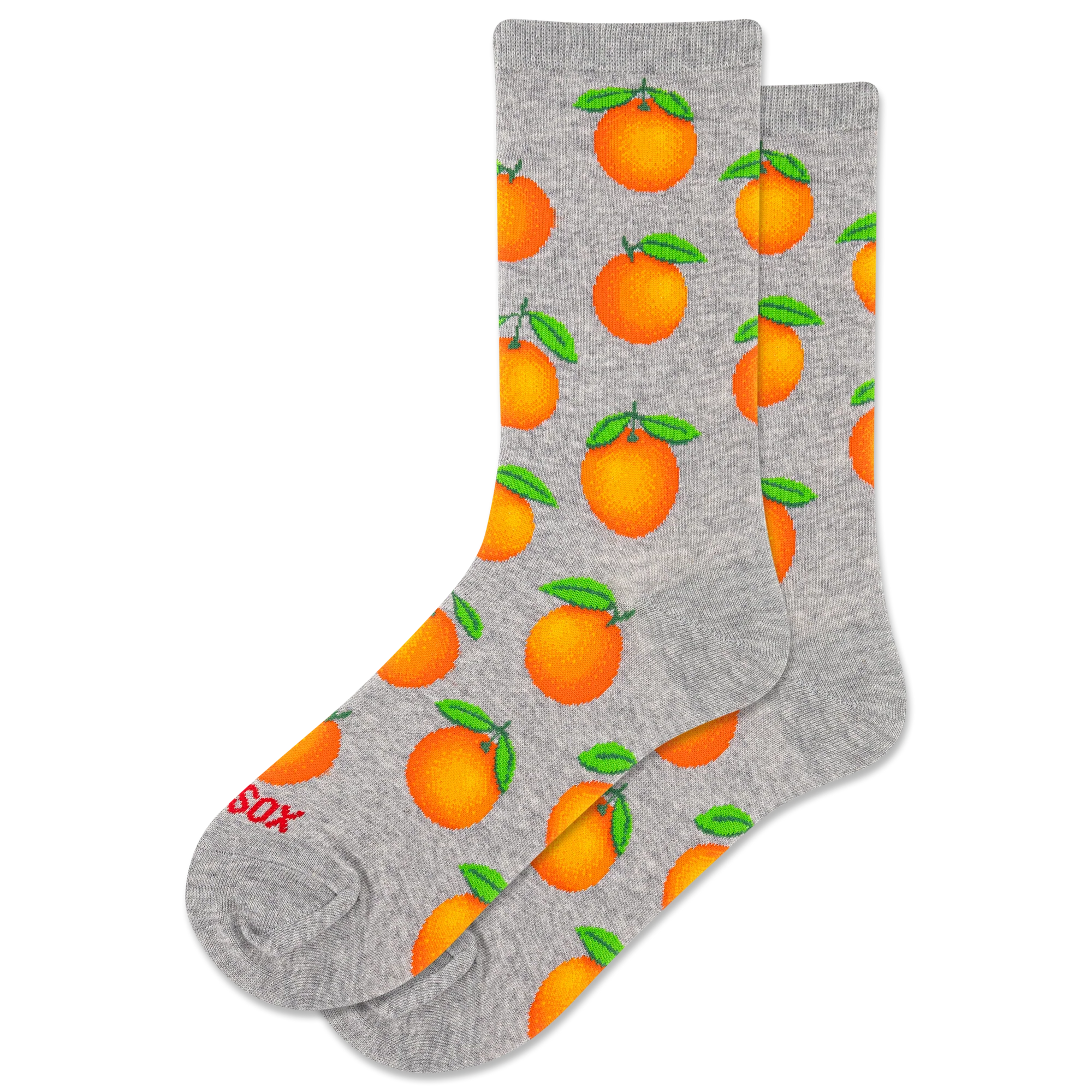Hot Sox - Women - ORANGE Crew Socks