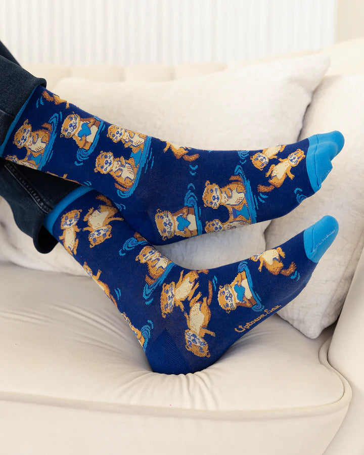 Uptown Sox - Men's - Otterly Adorable Socks for HIM