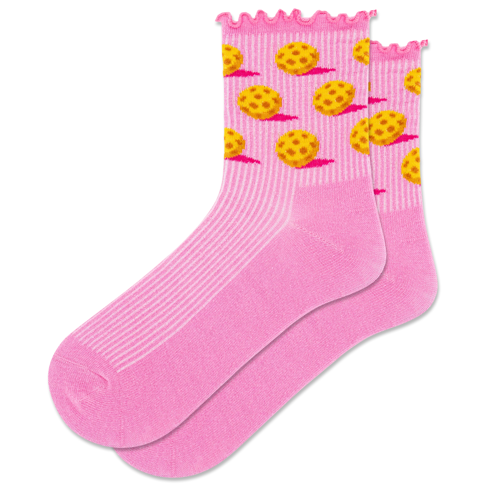 Hot Sox - Women - PICKLEBALL LETTUCE EDGE Crew Socks