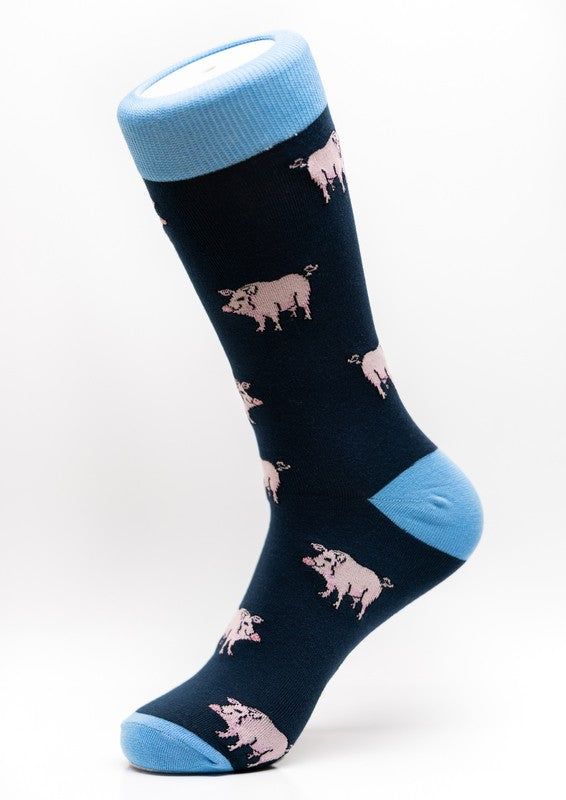 moJJa - Men's - PIGs Crew Socks