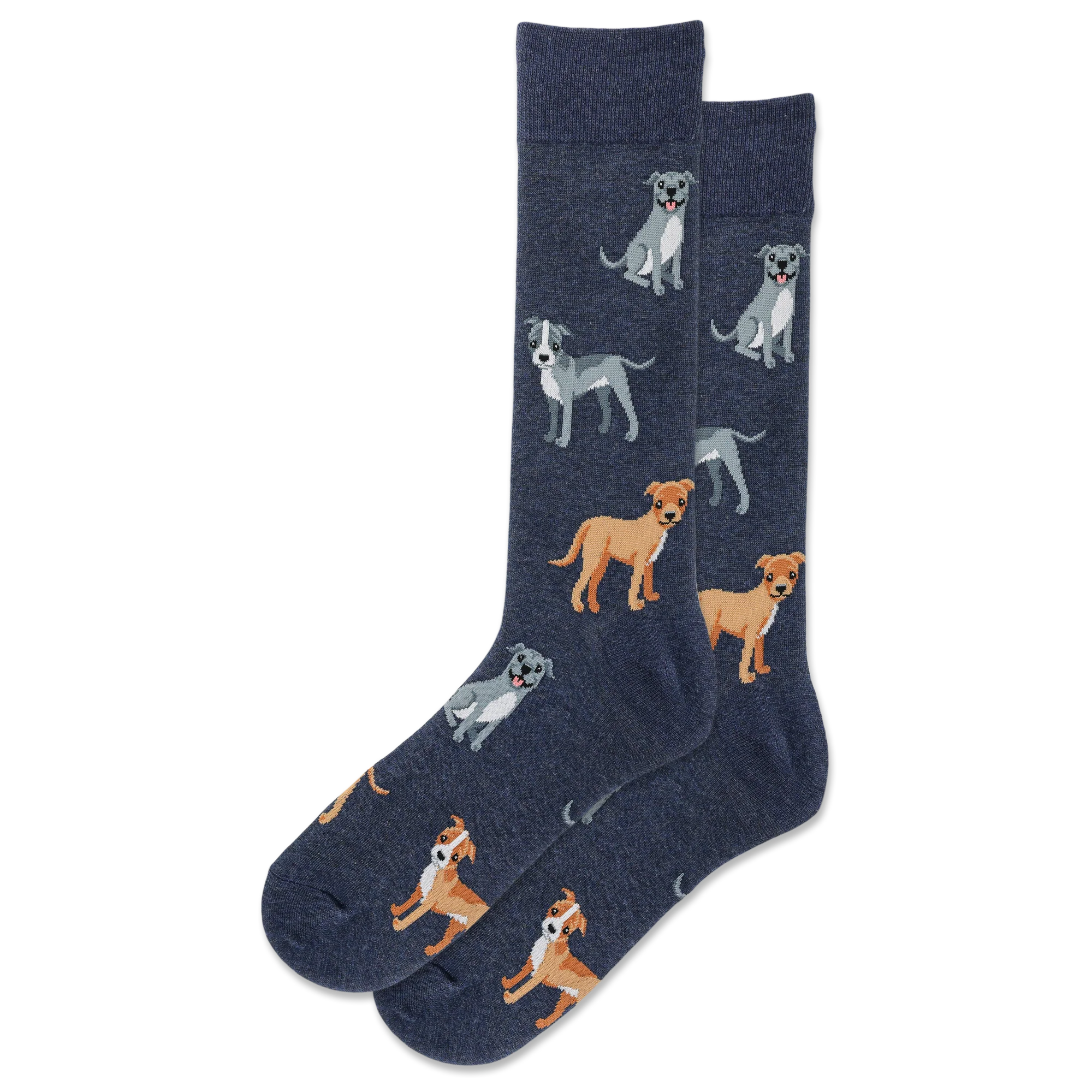 Hot Sox - Men - Animals -  PITBULL Crew Socks