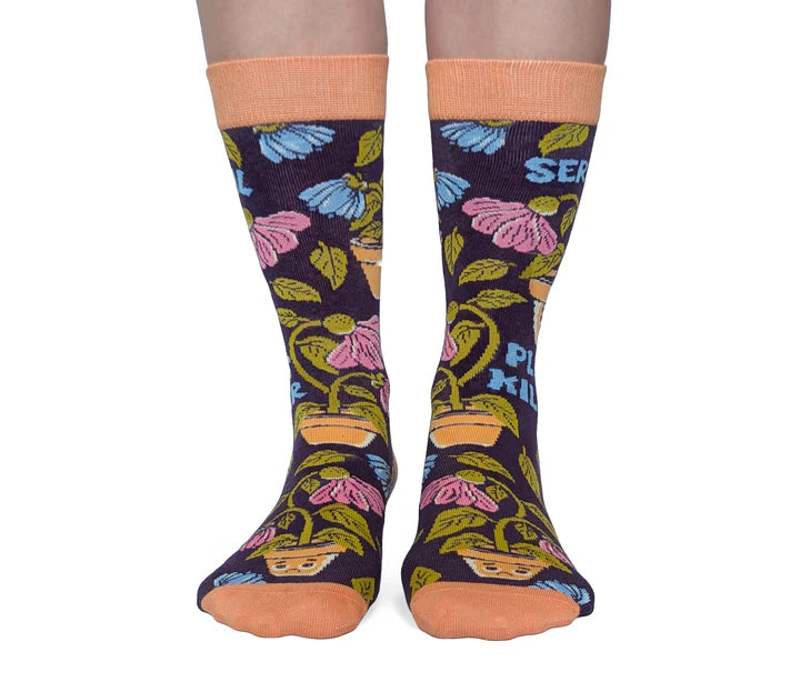Uptown Sox - Women's - Plant Killer Socks for HER