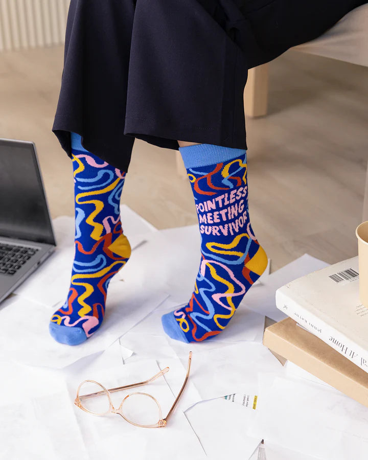 Uptown Sox - Women's - Pointless Meeting Socks - For Her
