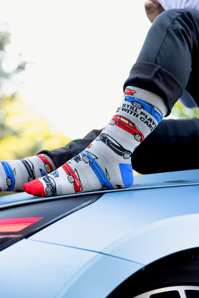 Uptown Sox - Men's - RAISED ON CARS Socks - For Him