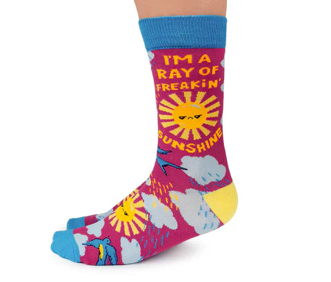 Uptown Sox - Women's - Ray of Sunshine Socks