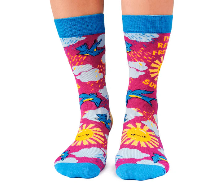 Uptown Sox - Women's - Ray of Sunshine Socks