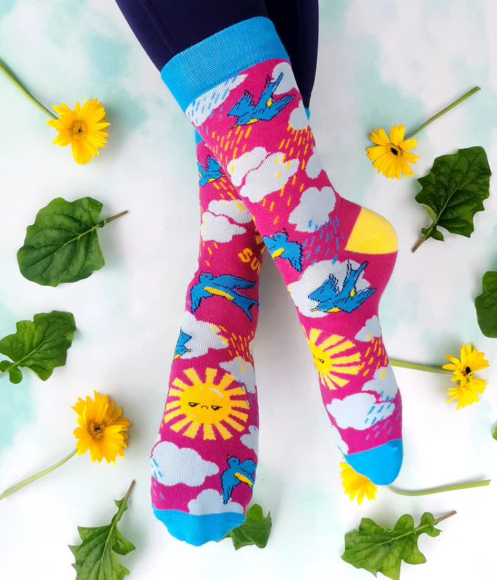 Uptown Sox - Women's - Ray of Sunshine Socks