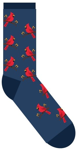 moJJa - Women's - RED CARDINAL Crew Socks