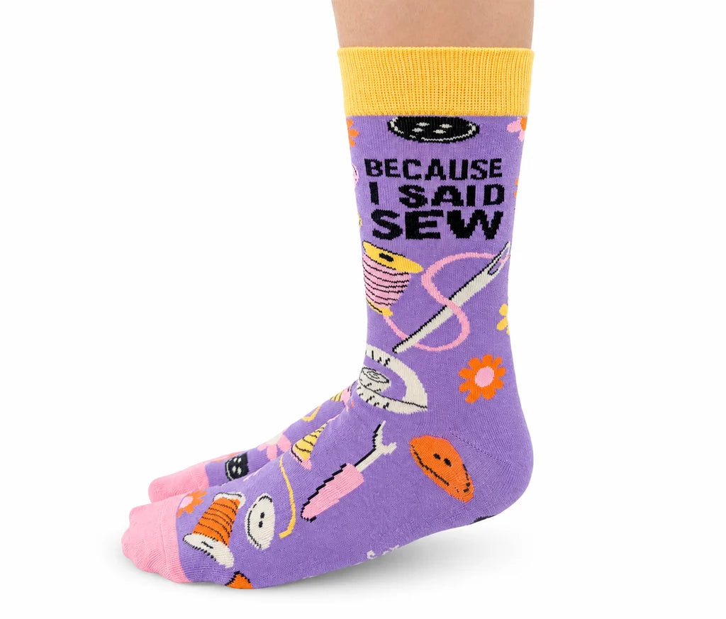 Uptown Sox - Women's - I SAID SEW Socks for HER
