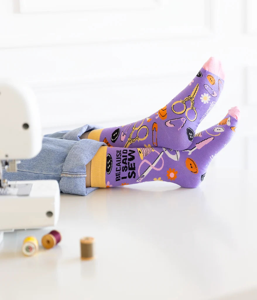 Uptown Sox - Women's - I SAID SEW Socks for HER