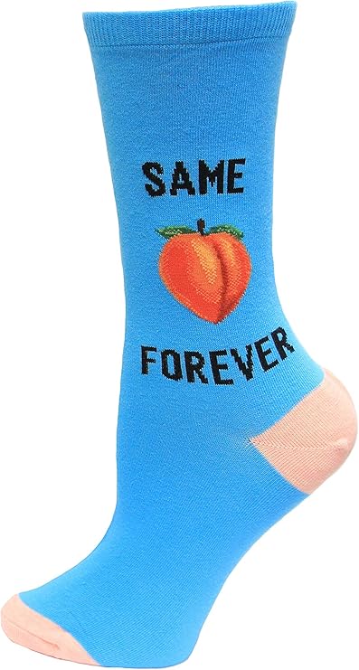 Hot Sox - Women - SAME FOREVER PEACH Crew Socks