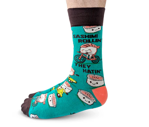 Uptown Sox - Men's - Sashimi Rollin' Socks for HIM