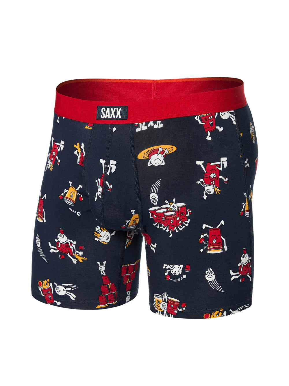 SAXX - VIBE EXTRA SOFT COMFORT BOXER BRIEF FLY 6"- PFI