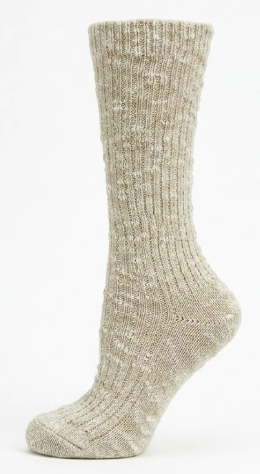KEY - Women's - SLUB RIBBED Socks