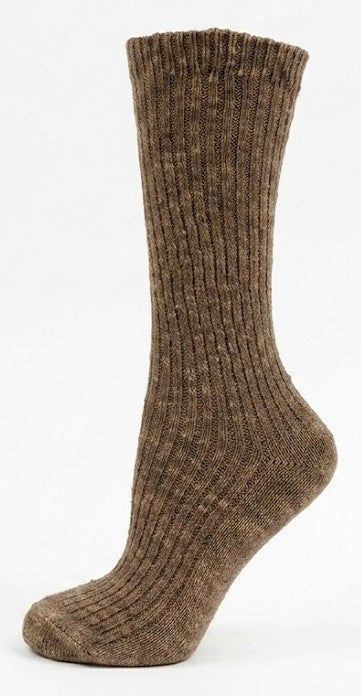 KEY - Women's - SLUB RIBBED Socks