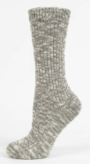 KEY - Women's - SLUB RIBBED Socks