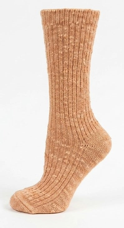 KEY - Women's - SLUB RIBBED Socks