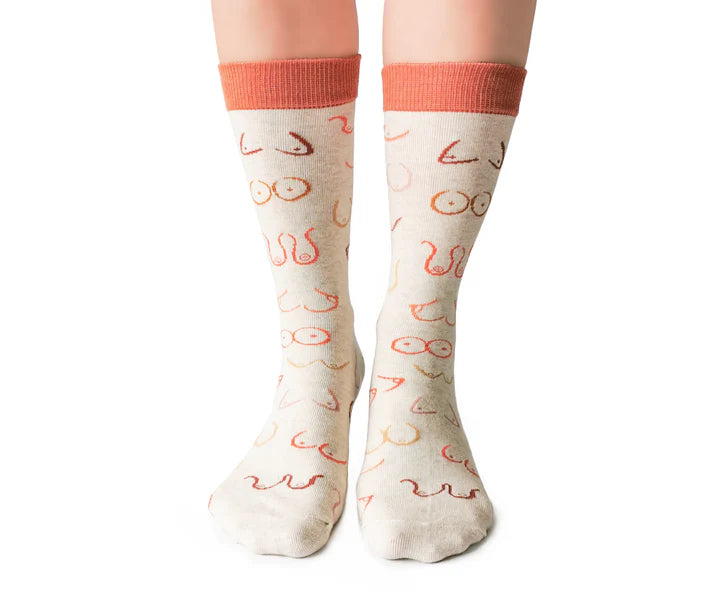 Uptown Sox - Women's - Simply the Breast Socks - For Her