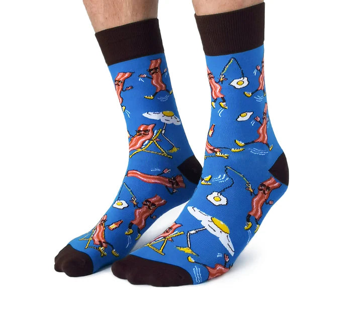 Uptown Sox - Men's - Sir Bacon Socks - For Him