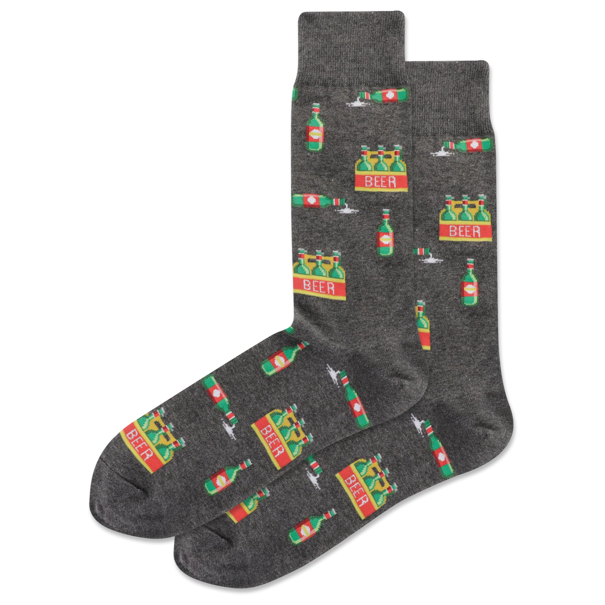 Hot Sox - Men - SIX PAIR PACK Crew Socks