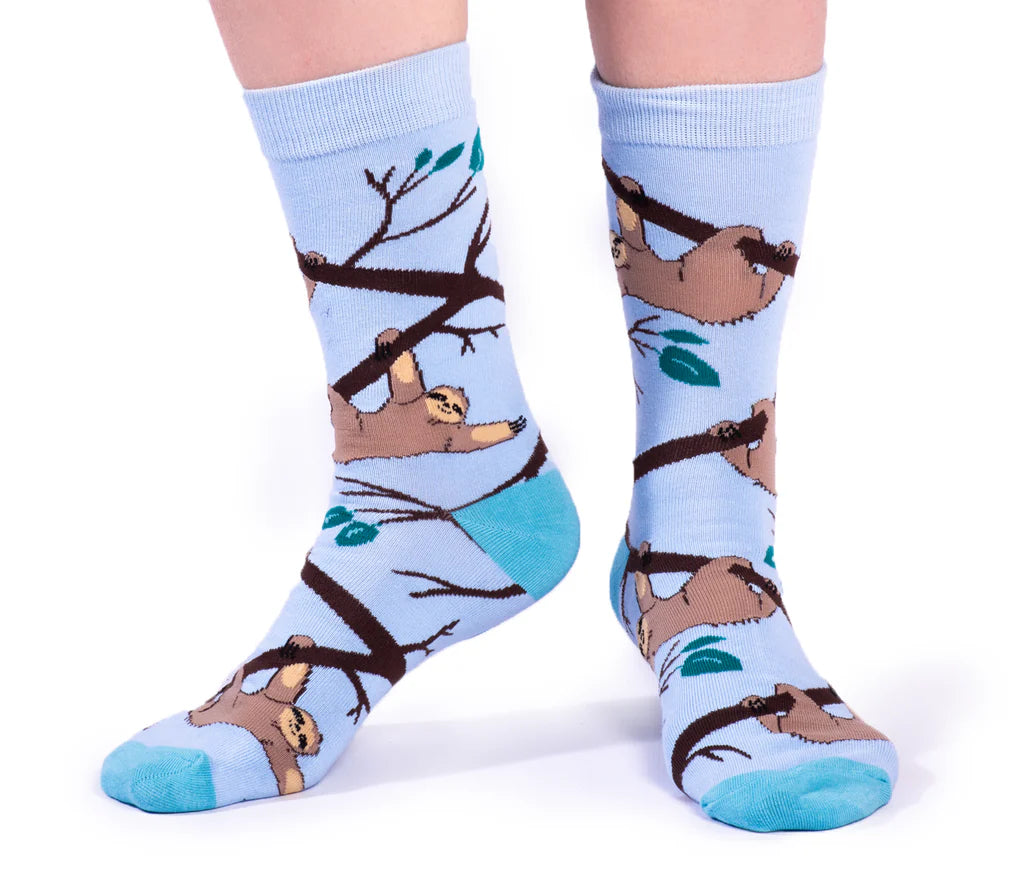 Uptown Sox - Women's - Slothin' Around Socks - For Her