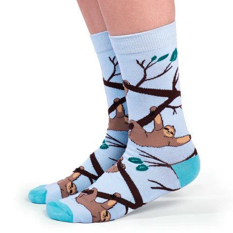 Uptown Sox - Women's - Slothin' Around Socks - For Her
