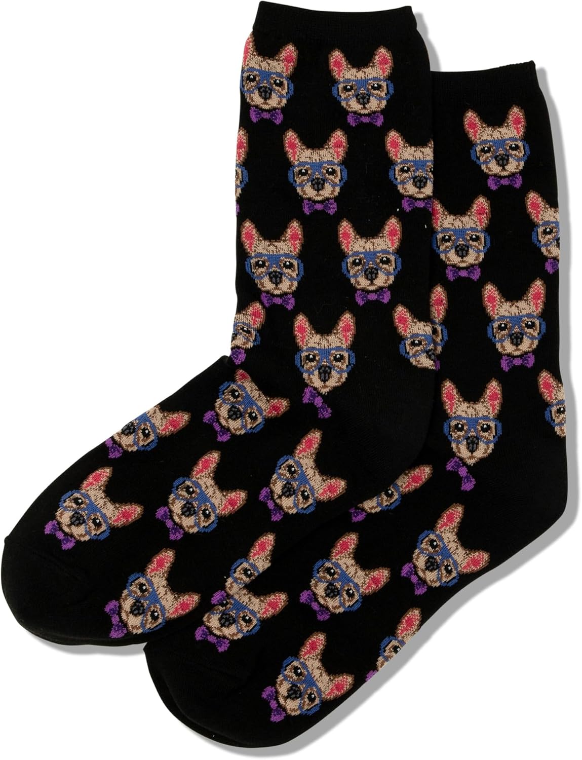 Hot Sox - Women - SMART FRENCHIE Crew Socks