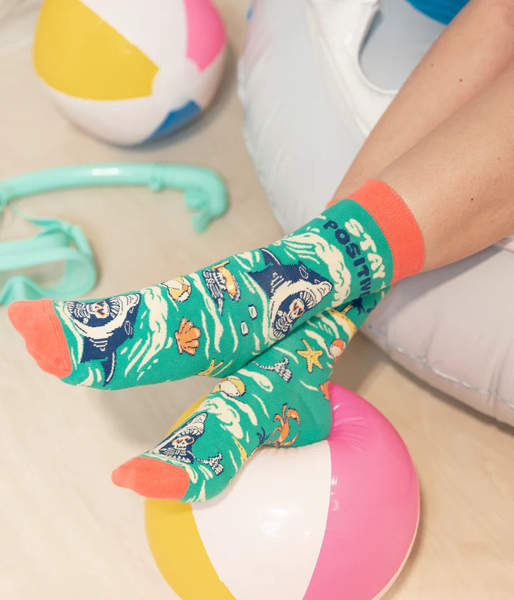 Uptown Sox - Women's - Stay Positive Socks for HER