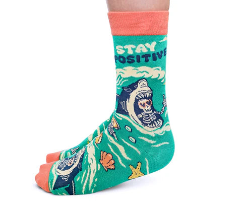 Uptown Sox - Women's - Stay Positive Socks for HER