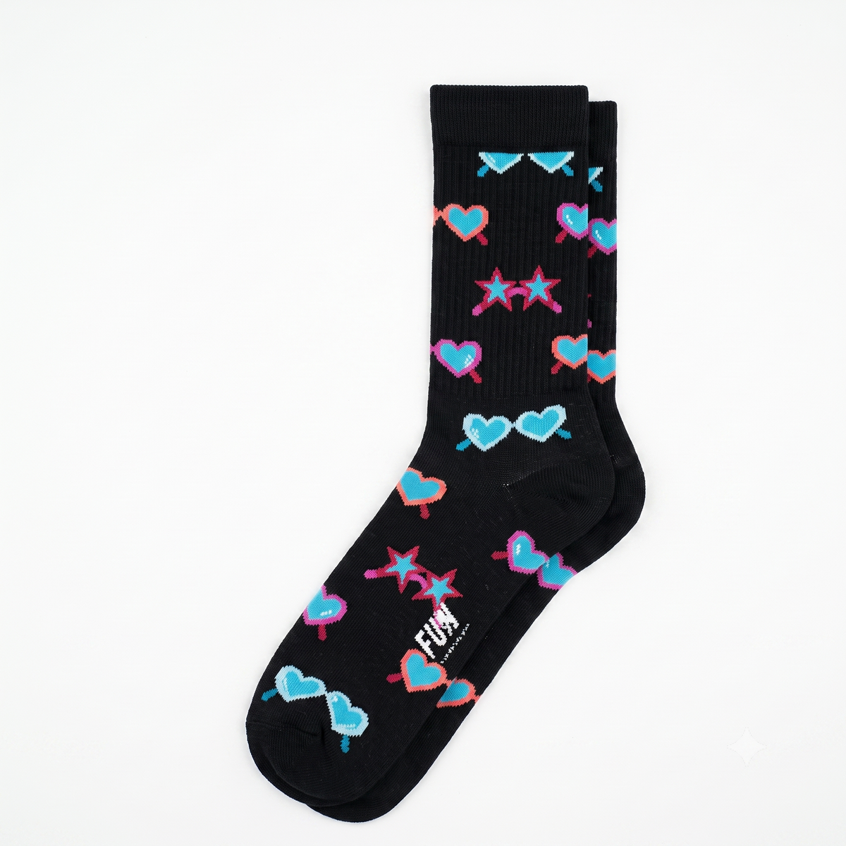 FUN Socks - Women's - SUN GLASSES Crew Socks