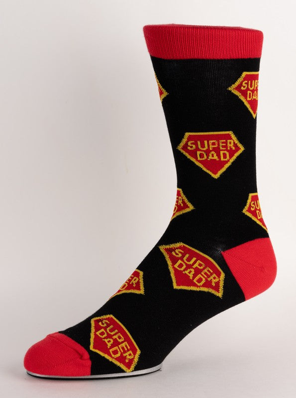 moJJa - Men's - SUPER DAD SYMBOL Crew Socks