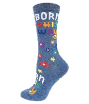 CRAZY TOES - LADIES - BONE THIS WAY