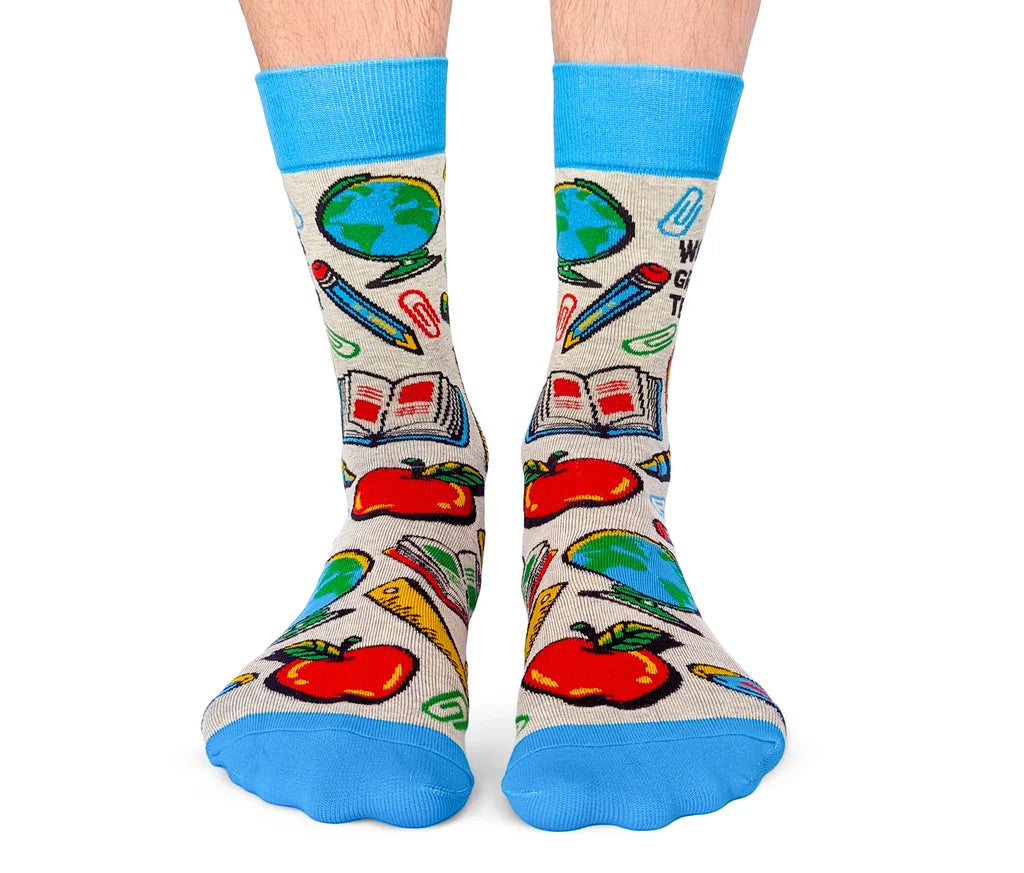 Uptown Sox - Men's - TEACHER'S PET 2.0 Socks - For Him