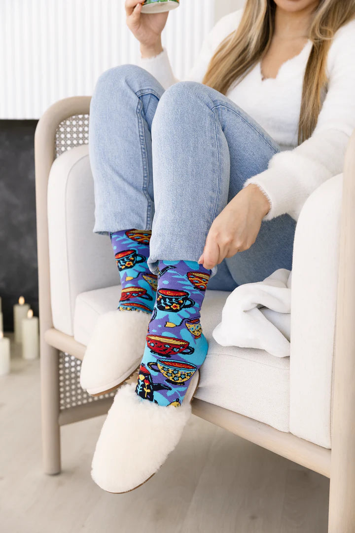 Uptown Sox - Women's - Tea Time Socks for HER