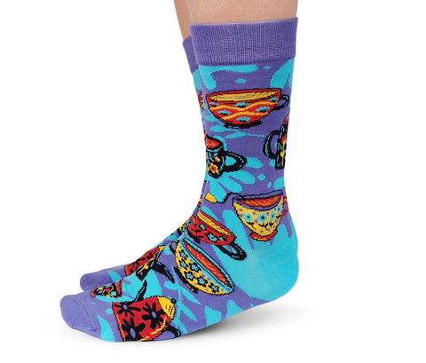 Uptown Sox - Women's - Tea Time Socks for HER
