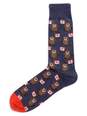 Hot Sox - Men - Travel - Canada Beavers