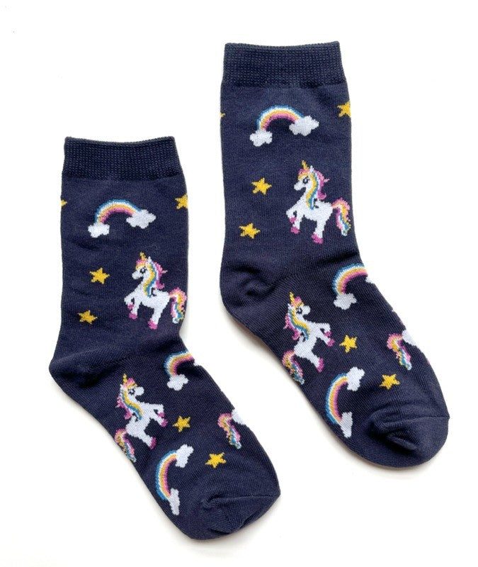 moJJa - KIDS Crew Socks - UNICORN